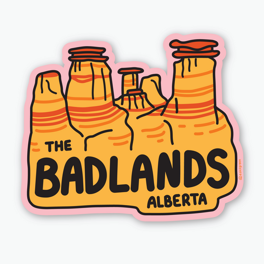 The Badlands - Vinyl Sticker