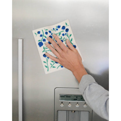 Blueberries Swedish Dishcloth