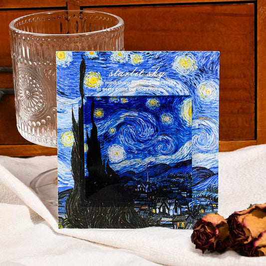 Painted Art Fridge Magnet – Starry Sky