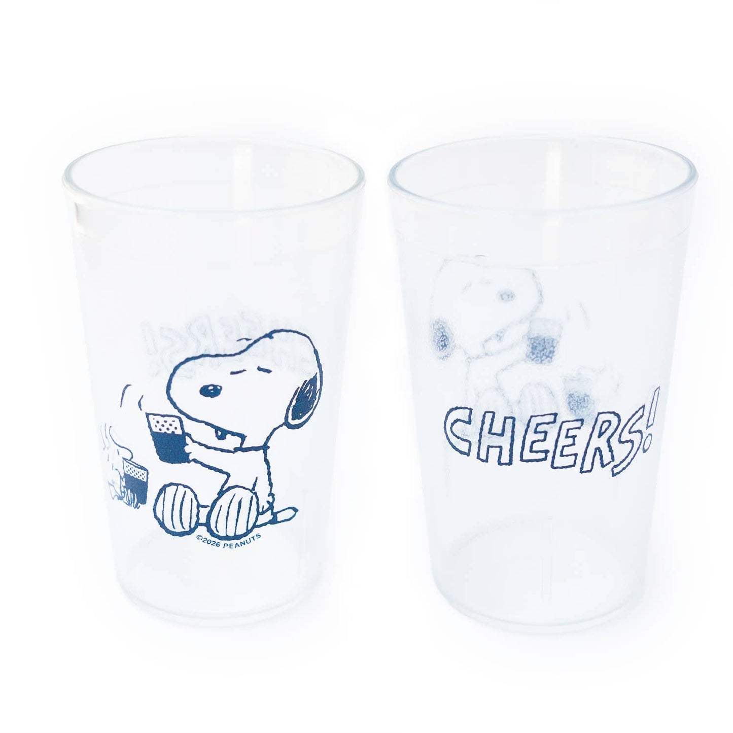 3P4 x Peanuts® - Snoopy "Cheers!" Pebbled Cup