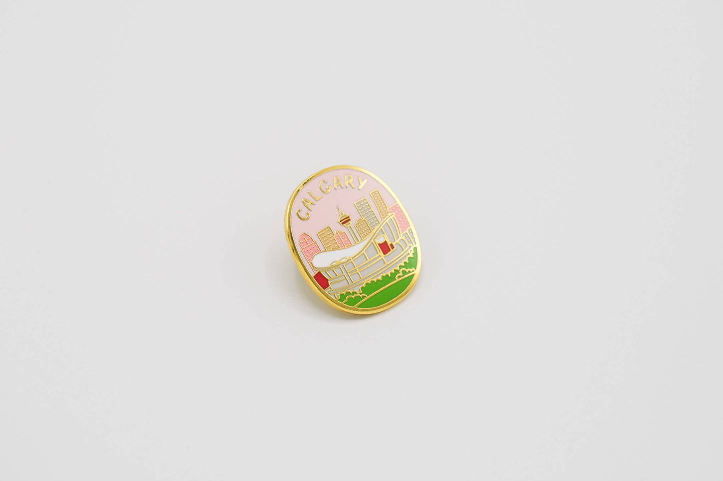 Calgary - enamel pin
