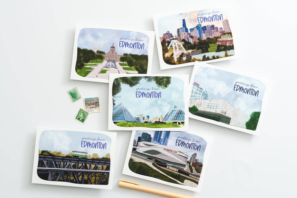 Alberta Legislature Edmonton Postcards