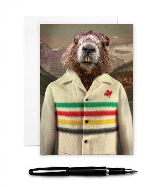 Groundhog Bay - Funny Canadian Pride Greeting Card