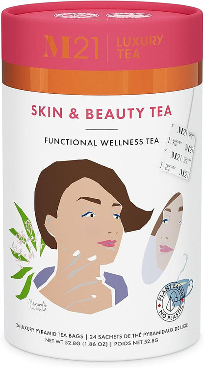 M21 Luxury Tea Paper Cans 24 Bags