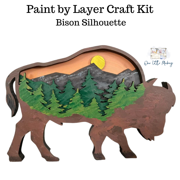 Bison Silhouette Kit