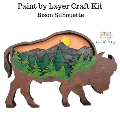 Bison Silhouette Kit
