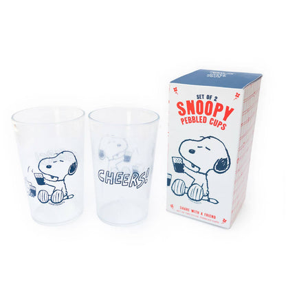 3P4 x Peanuts® - Snoopy "Cheers!" Pebbled Cup