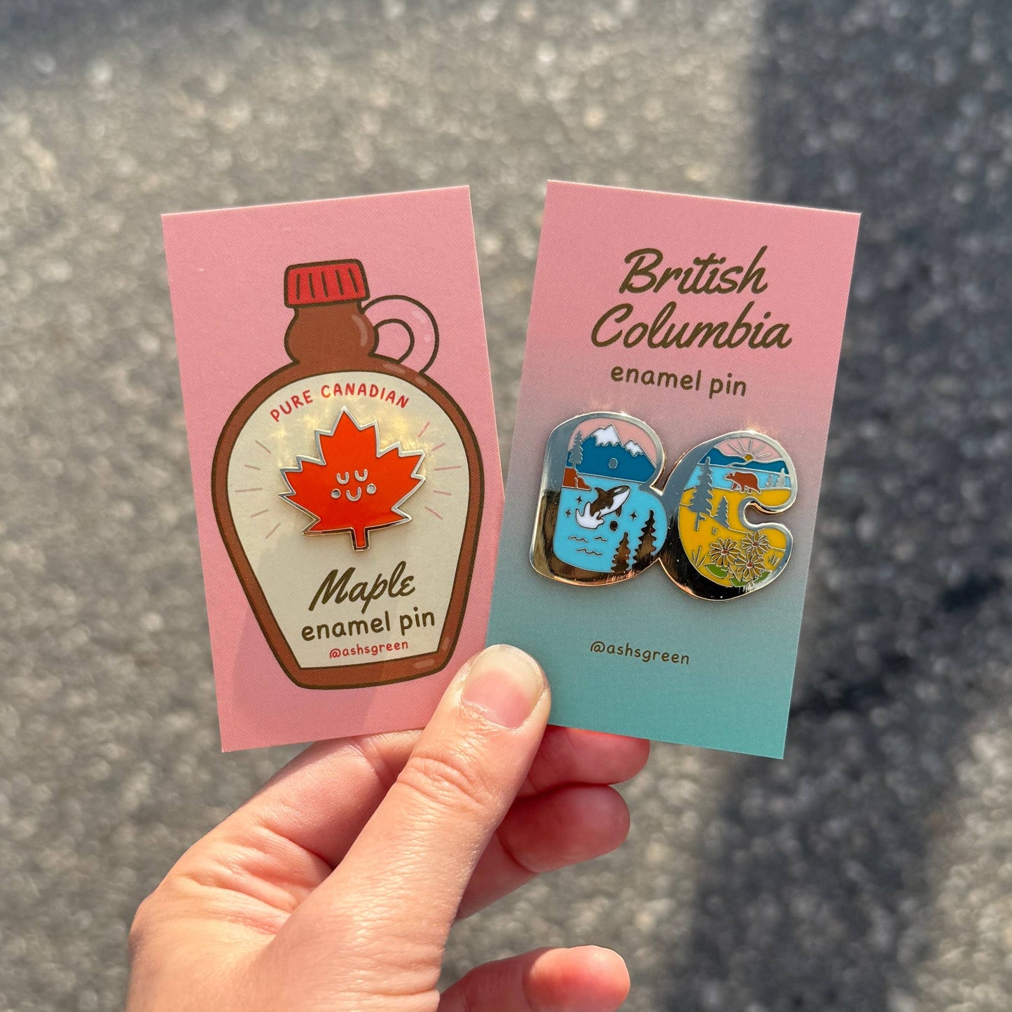 British Columbia - enamel pin ✨