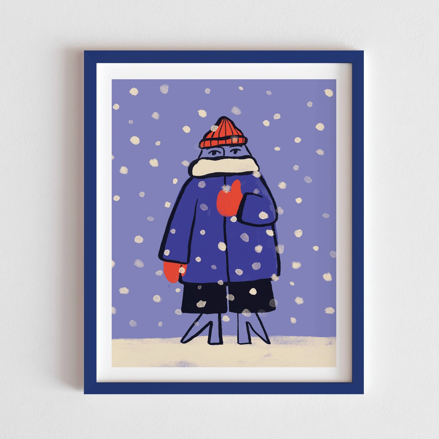 WINTER, 8" x 10" — Poster by Julia GR