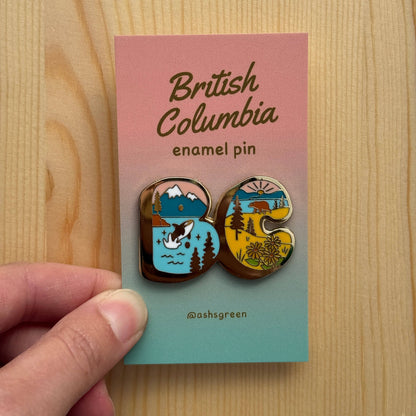 British Columbia - enamel pin ✨