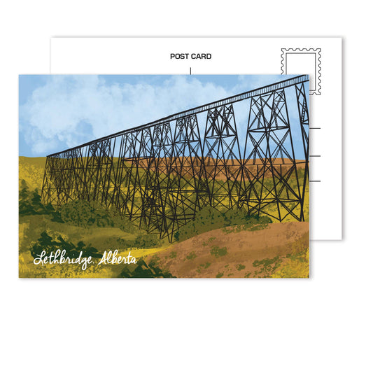 Lethbridge Alberta Postcard