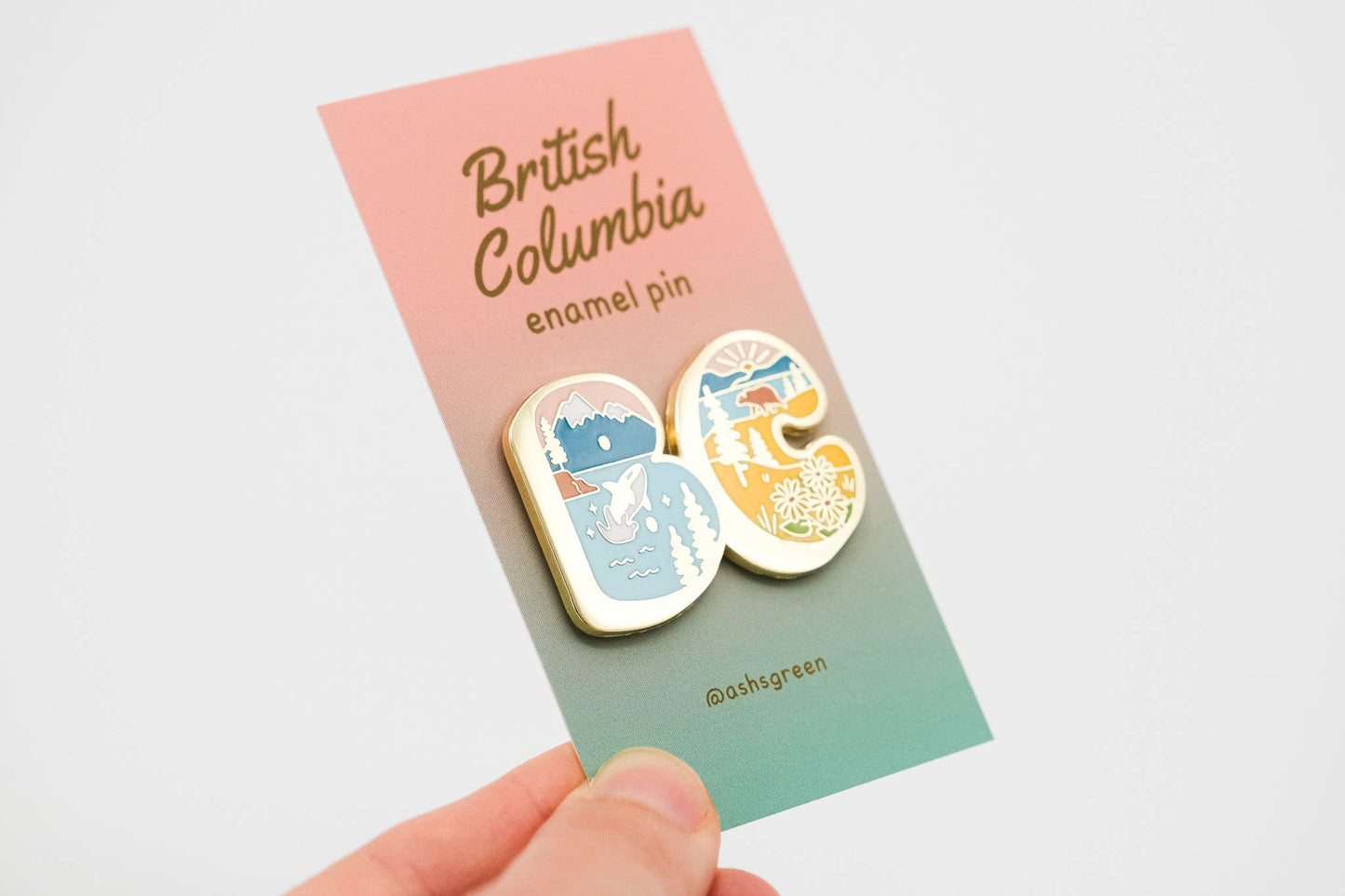 British Columbia - enamel pin ✨