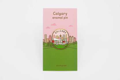 Calgary - enamel pin