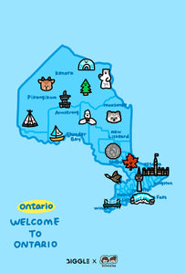 Ontario Adventure Magnet Set