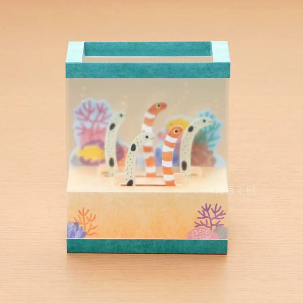 Sanrio Garden eel sea animals Card |3D Greeting Cards