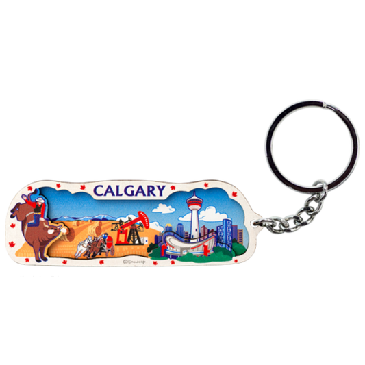 Laser Keychain - Calgary