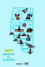 Alberta Adventure Magnet Set