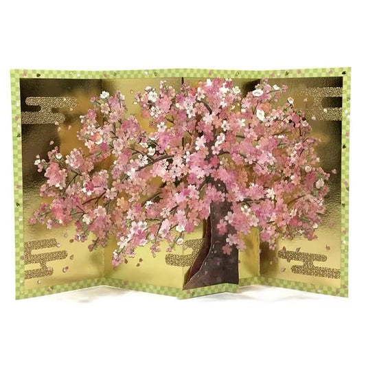 Cherry Blossom 3D Kirigami Card