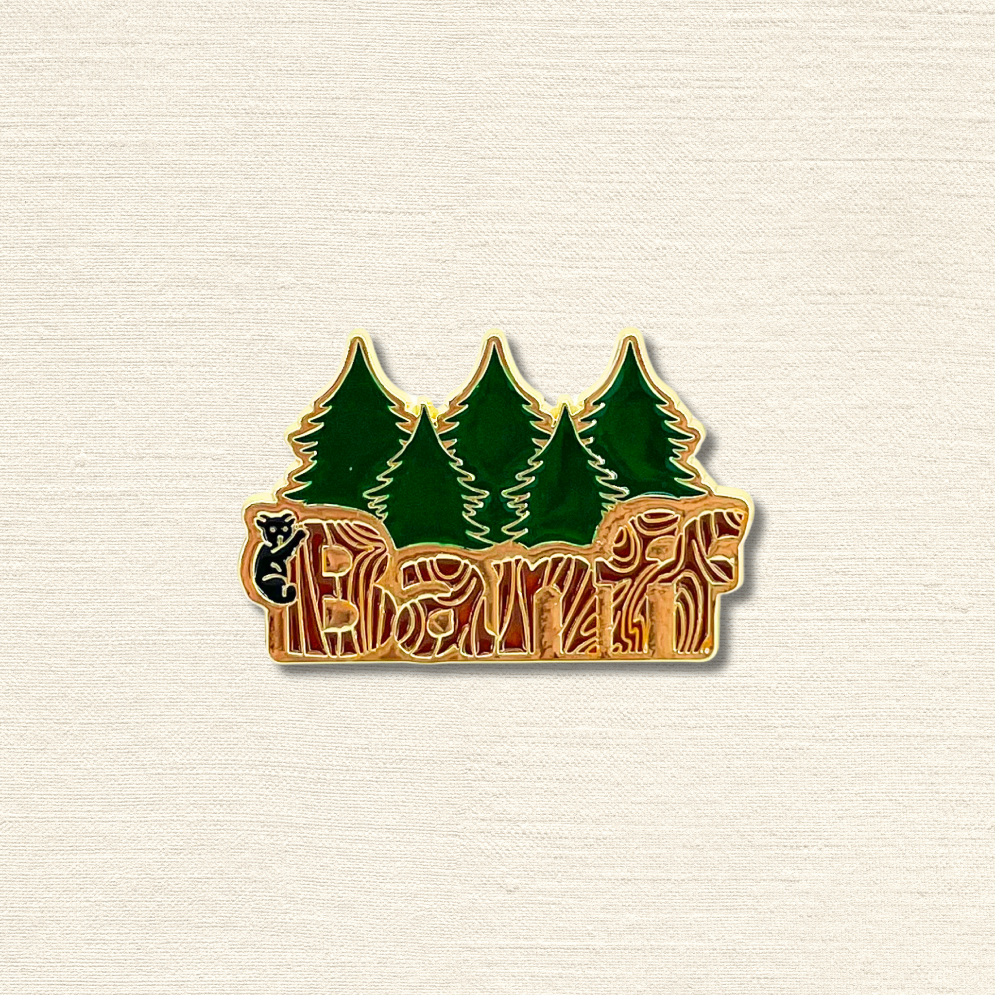 Banff Forest Playtime Enamel Pin