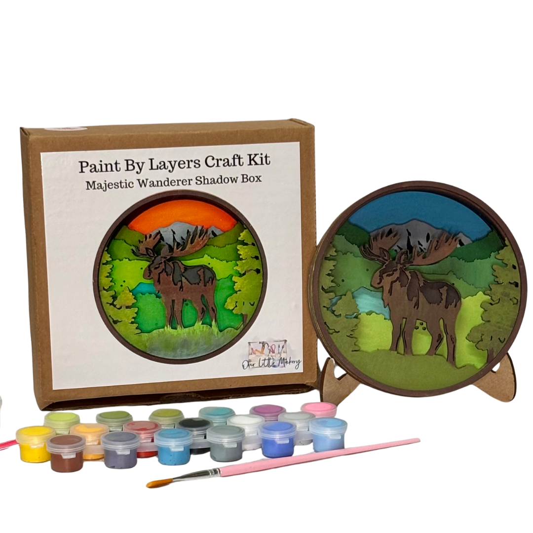 Majestic Wanderer Shadow Box Kit