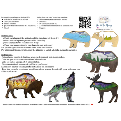 Bear Silhouette Kit