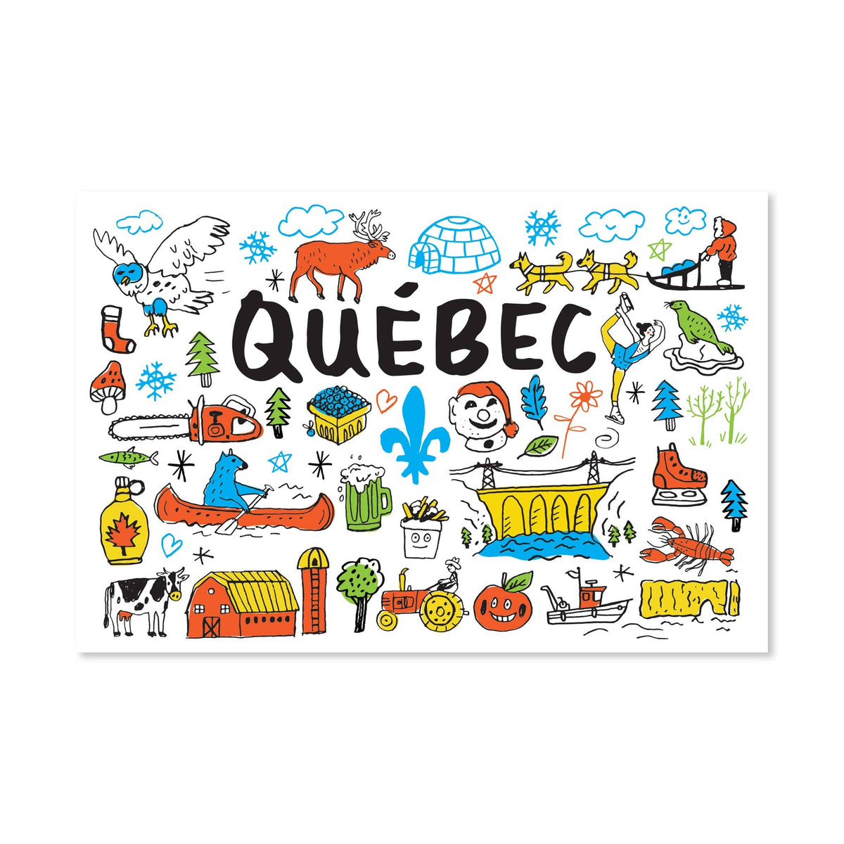 TOP QUÉBEC — Postcard