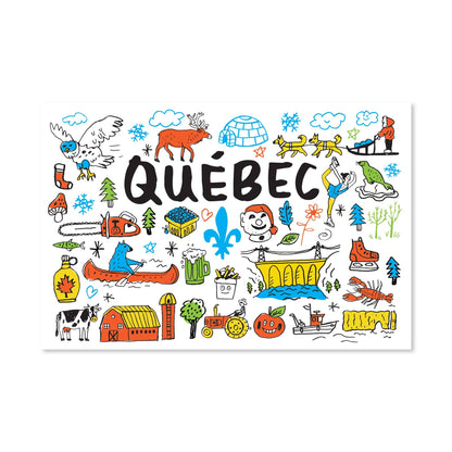 TOP QUÉBEC — Postcard