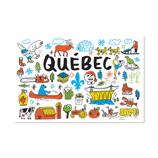 TOP QUÉBEC — Postcard