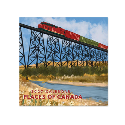 Places Of Canada 2027 Wall Calendar