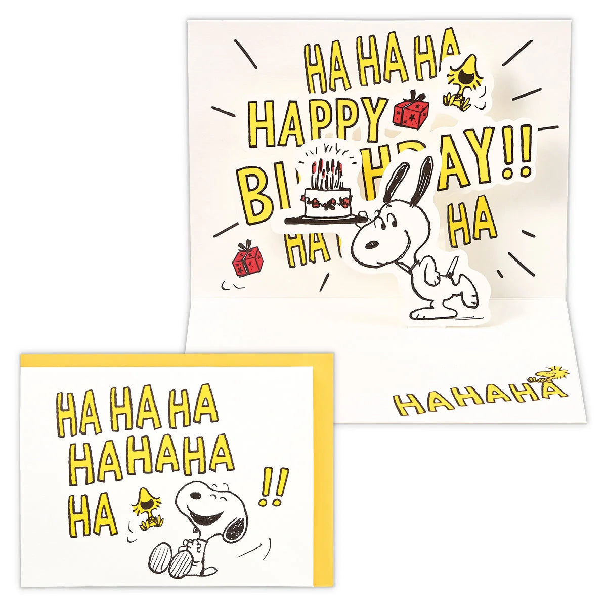 Peanuts Snoopy Pop-Up Birthday Card