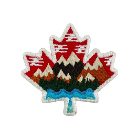 Canada iron-on embroidery patch