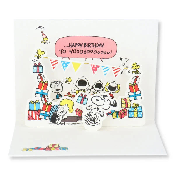 Peanuts Snoopy Pop-Up Birthday Card