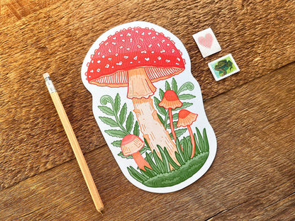 Mushroom Postcard