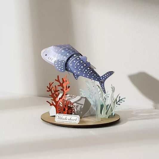 Whale Shark Underwater Paper Scupture