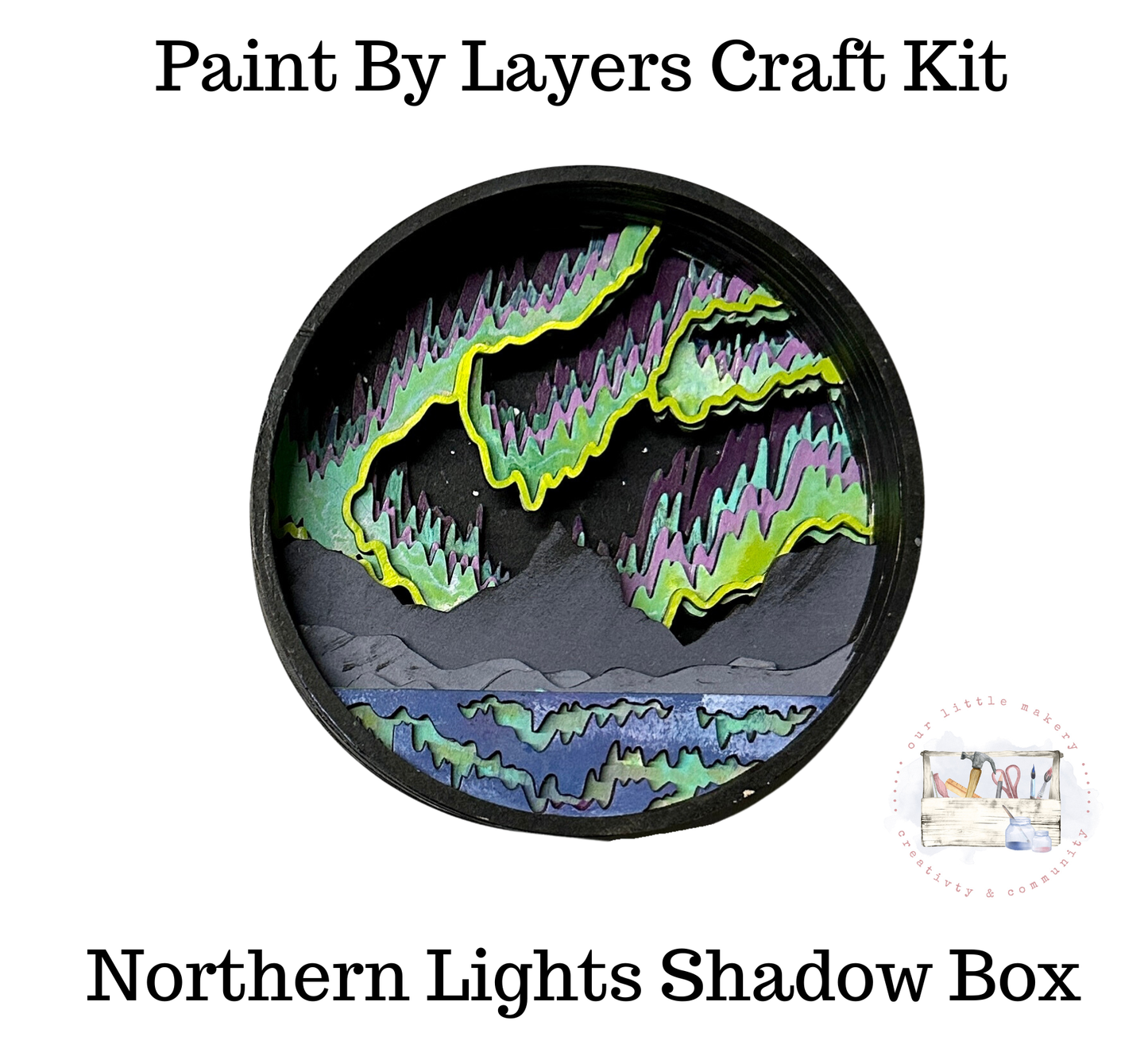 The Northern Lights Shadow Box Kit