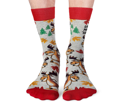 Canadian Moose Socks - M/L (Men)