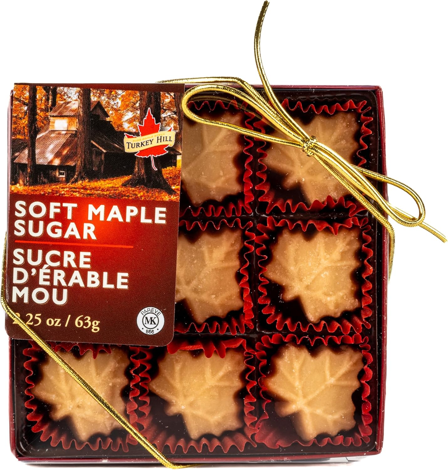 Turkey Hill Sugarbush Mouth Watering Maple Sugar Candy, 9 pieces