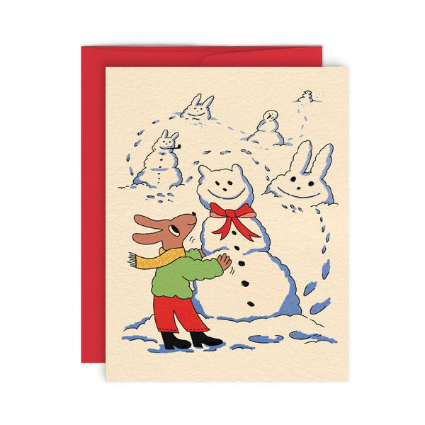 JOIE D’HIVER — Greeting Card