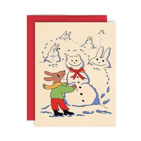 JOIE D’HIVER — Greeting Card