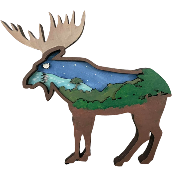 Moose Silhouette Kit