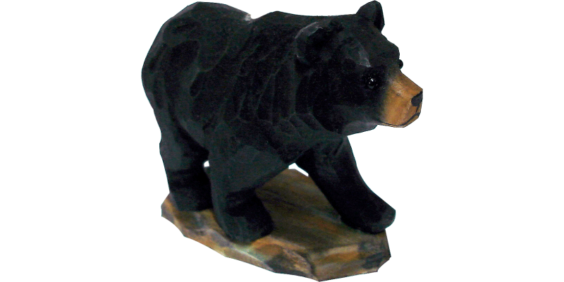 Wooden Ornament-Black Bear