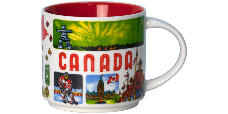 Canadian Classic Mug – Canada Landmarks Design