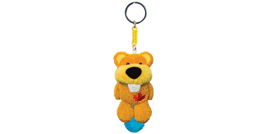 3" Mini Plush Keychain - Beaver
