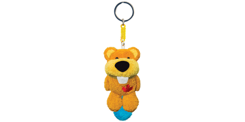 3" Mini Plush Keychain - Beaver