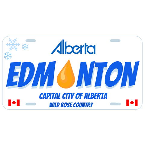Vehicle Plate Magnet- Edmonton