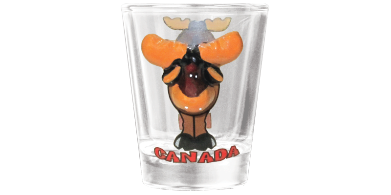 SHOT GLASS - MOOSE