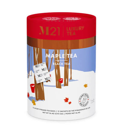M21 Luxury Tea Paper Cans 12 Bags