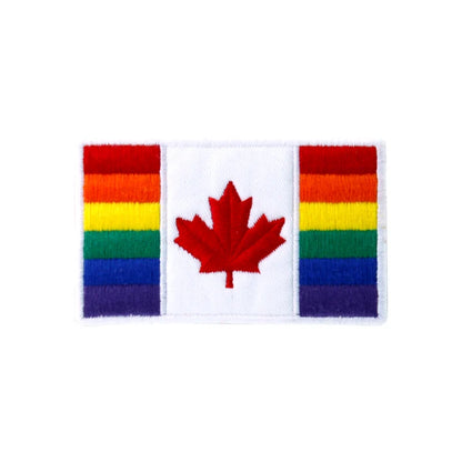Canada iron-on embroidery patch