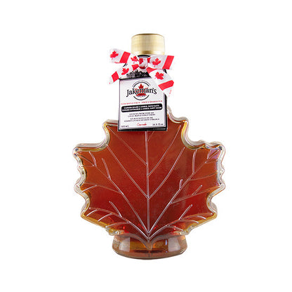 Jakeman's Pure Maple Syrup - Autumn Leaf Glass, 50ml - 500ml