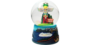 Snow Globe-Totem Pole